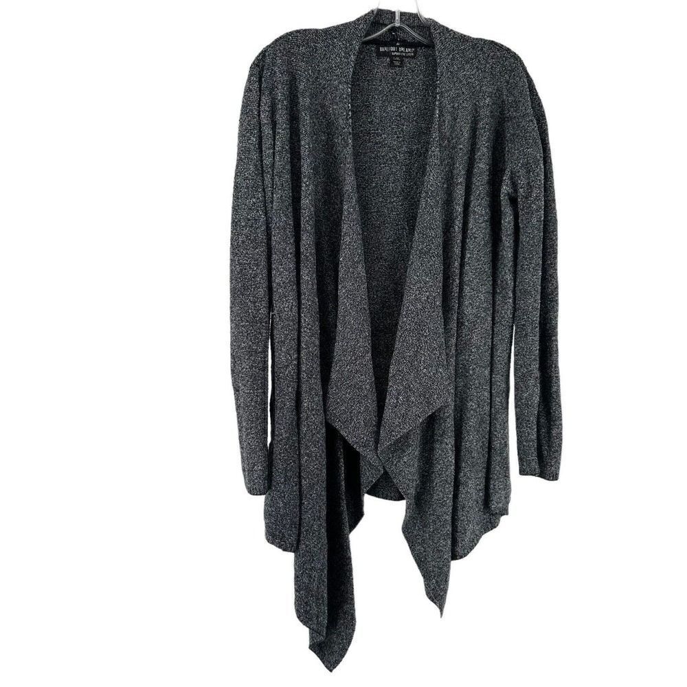 Barefoot Dreams Cardigan Sweater Calypso Wrap Bamboo Chic Lite Gray Size L / XL